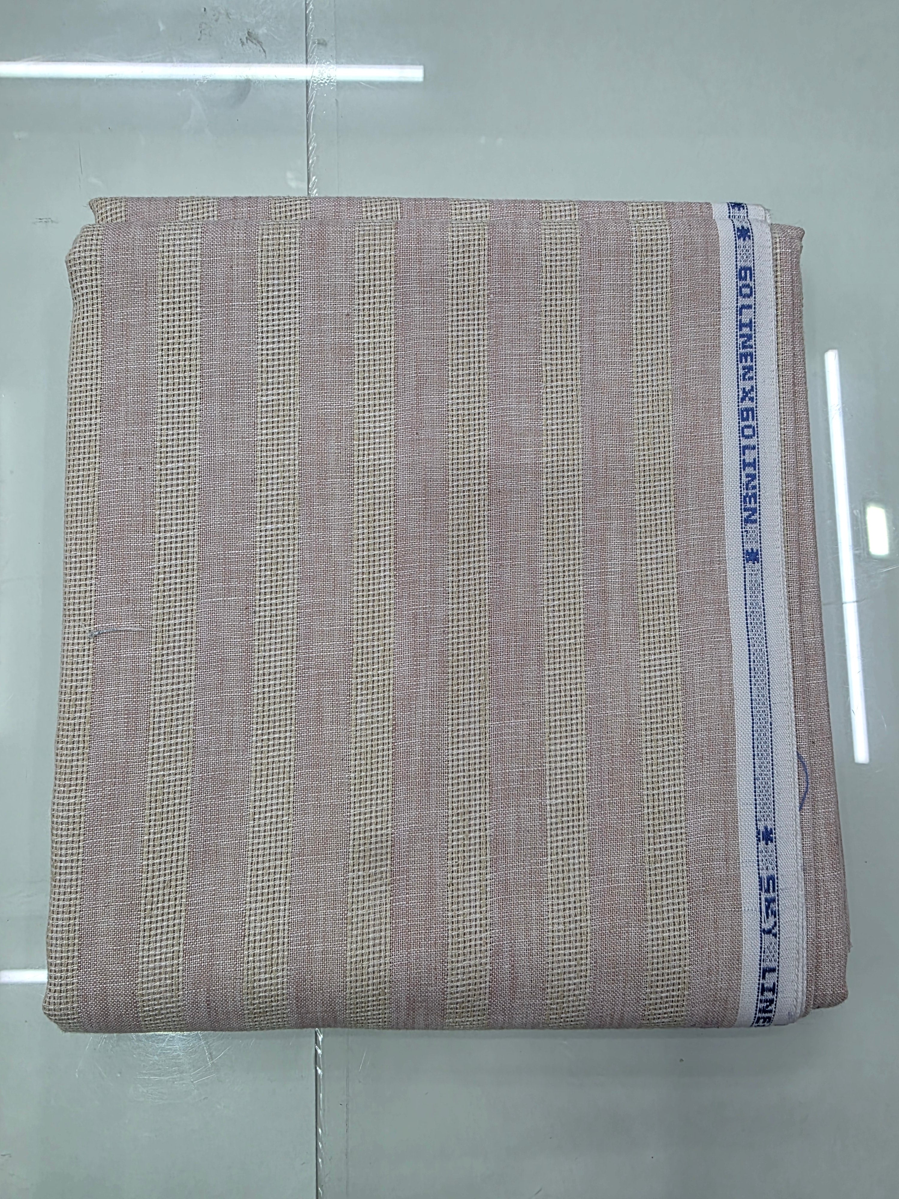 LINEN LOOK / PURE KHADI COTTON OFFICE WEAR SHIRT PIECE  BUY ANY 2 @ ₹ 450/-  ONLY