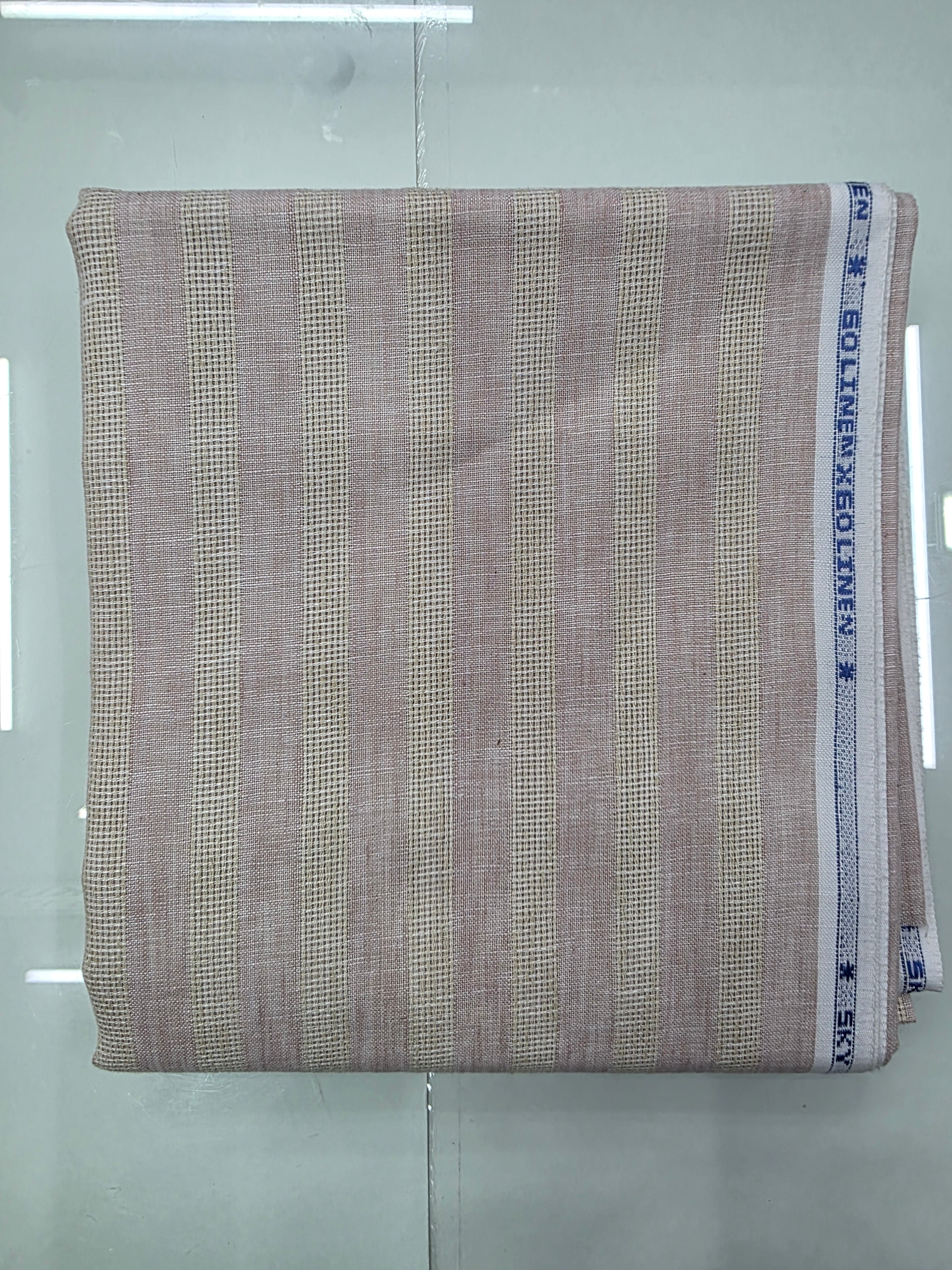 LINEN LOOK / PURE KHADI COTTON OFFICE WEAR SHIRT PIECE  BUY ANY 2 @ ₹ 450/-  ONLY