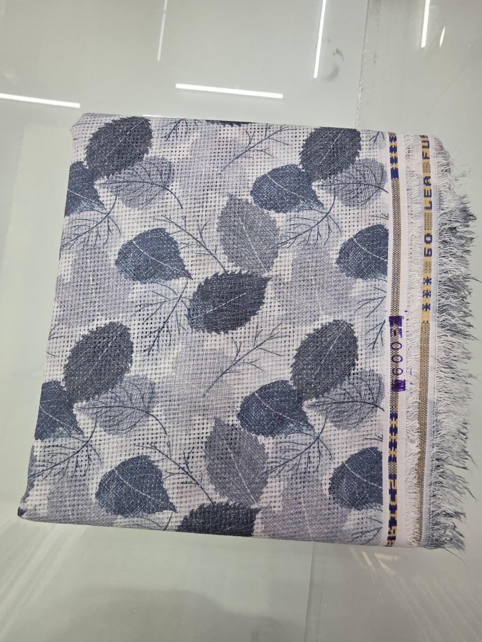 JUTE DIGITAL PRINT STIFF-FINISHED SHIRT PIECES