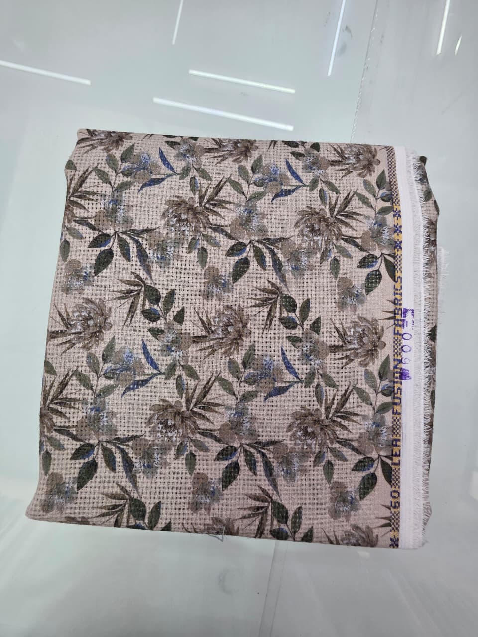 JUTE DIGITAL PRINT STIFF-FINISHED SHIRT PIECES